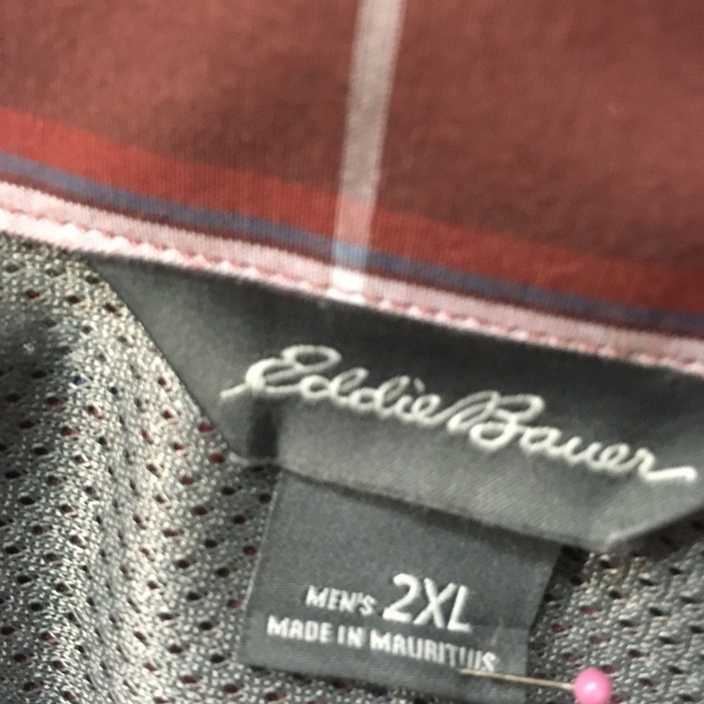 Eddie Bauer Sz 2XL Outdoor Fishing Shirt Men - Picture 7 of 7